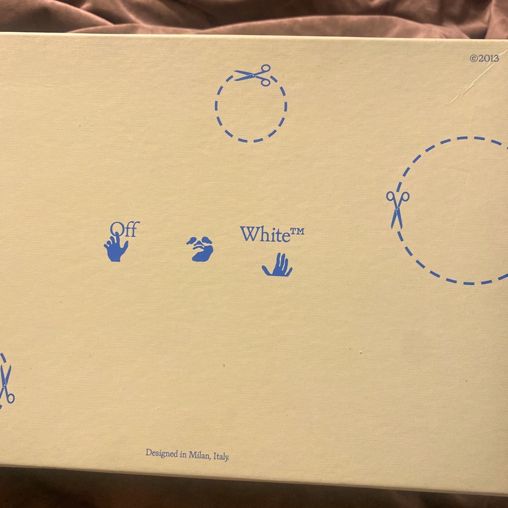 Off white SUED WHITE PINK SHOES